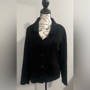 Tahari Black Women's Cardigan Sweater